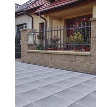 Betonová dlažba zahradní hladká 40 x 40 x 4 cm přírodní-thumb-3