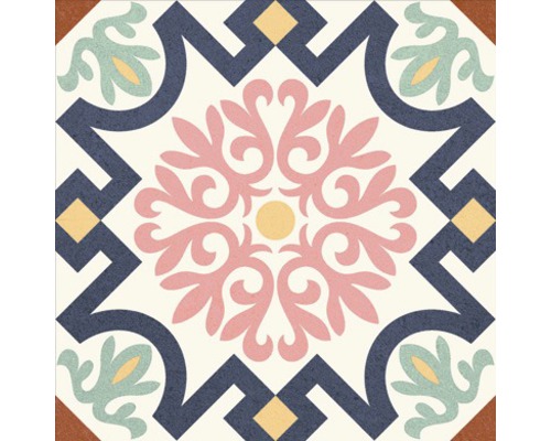 Dlaždice s geometrickým vzorem