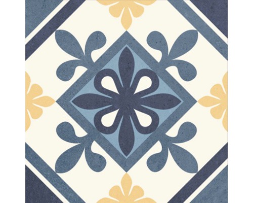 Dekorativní dlaždice s květinovým vzorem