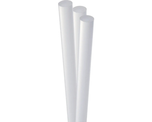 Lepicí tyčinky Steinel CRISTAL Ø 11mm balení, 10ks Detail tavných lepicích tyčinek