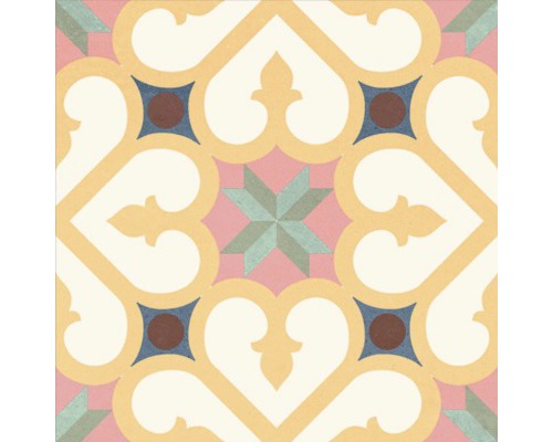 Dekorativní dlaždice s geometrickým vzorem