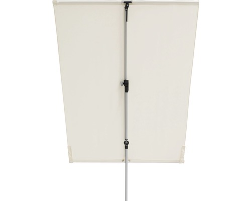 Obdélníkový slunečník s centrální tyčí a klikovým mechanismem