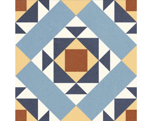 Dekorativní dlaždice s geometrickým vzorem