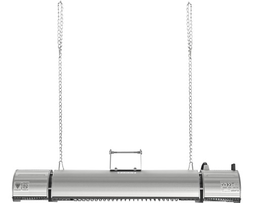 Stropní zářič s řetězovým závěsem