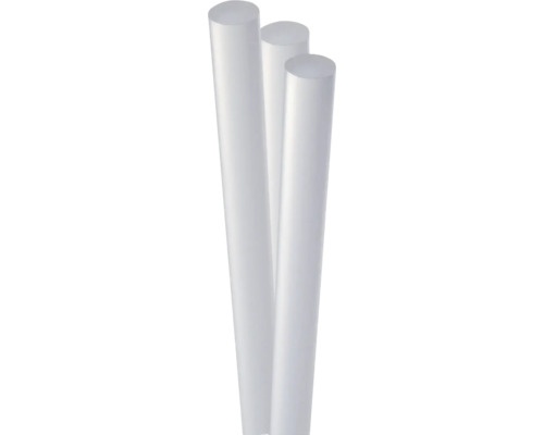 Lepicí tyčinky Steinel Ø 11 mm Cristal balení 40 ks Tavné lepicí tyčinky