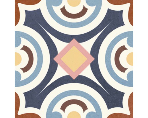 Dekorativní dlaždice s geometrickým vzorem