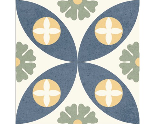 Dekorativní dlaždice s květinovým vzorem na stěnu a podlahu