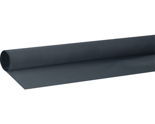Srolovaná gumová rohož s žebrovanou strukturou