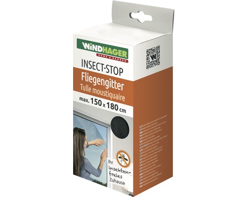 Balení sítě proti hmyzu Windhager Insect-Stop, maximální velikost 150 x 180 centimetrů