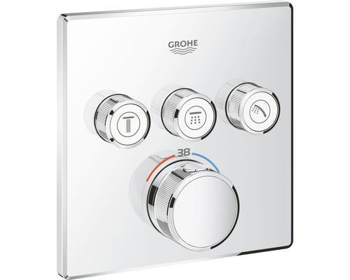 Podomítkový termostat pro sprchu GROHE Grohtherm SmartControl chrom 29126000 Logo Grohe Termostatická baterie pro sprchu