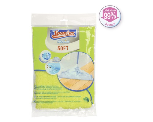 Spontex Microfibre Soft návlek na podlahový mop v balení