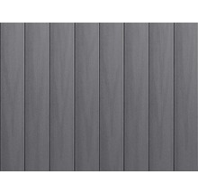 Ukončovací lišta pro terasová prkna WPC TERAFEST 16 x 70 x 2000 mm světle šedá