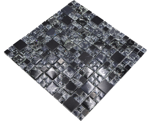 Mozaiková dlaždice se vzhledem skla a kamene