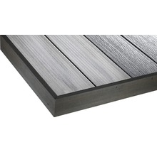 Ukončovací lišta pro terasová prkna WPC TERAFEST 16 x 70 x 2000 mm tmavě šedá