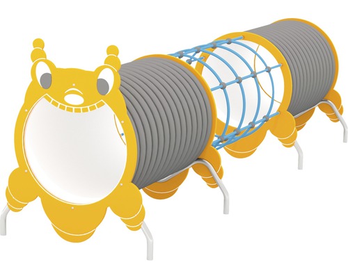 Lezecí tunel ve tvaru housenky do zahrady