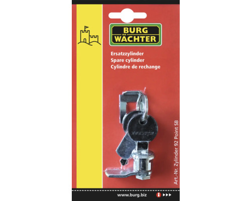 Náhradní válec Burg Wächter 92 Point SB s klíčem