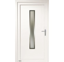 Vchodové dveře plastové A2200 100 L bílé-thumb-0