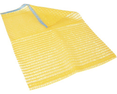 Žlutá ochranná síť na staveniště