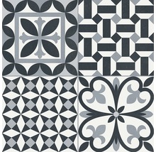 Retro dlažba Heritage black 33,15 x 33,15 cm
