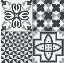 Retro dlažba Heritage black 33,15 x 33,15 cm