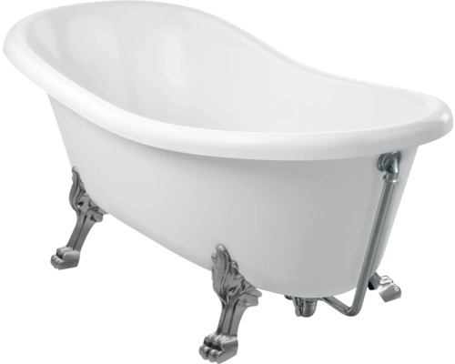 Volně stojící vana s nožičkami ve tvaru lví tlapky