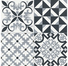 Retro dlažba Heritage black 33,15 x 33,15 cm