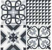 Retro dlažba Heritage black 33,15 x 33,15 cm