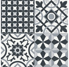 Retro dlažba Heritage black 33,15 x 33,15 cm
