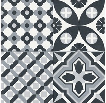 Retro dlažba Heritage black 33,15 x 33,15 cm