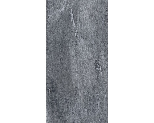 Keramická dlažba Flairstone 80x40x3 cm Monte Polare Detail šedé dlaždice s matným povrchem