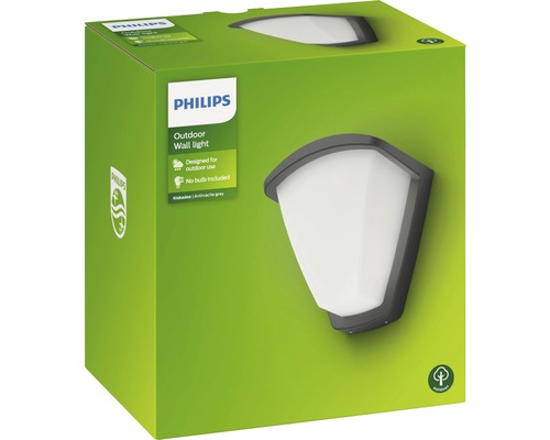 Balení venkovního nástěnného svítidla Philips