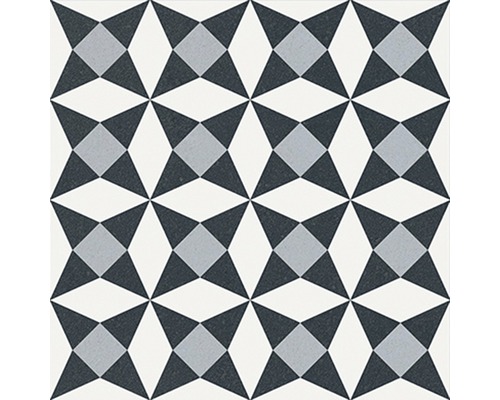 Vzor dlaždic s geometrickým hvězdným a kosočtvercovým vzorem