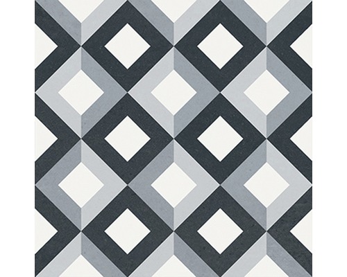 Vzor dlaždic s geometrickým designem kosočtverce