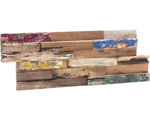 Dřevěné obložení z recyklovaného starého dřeva