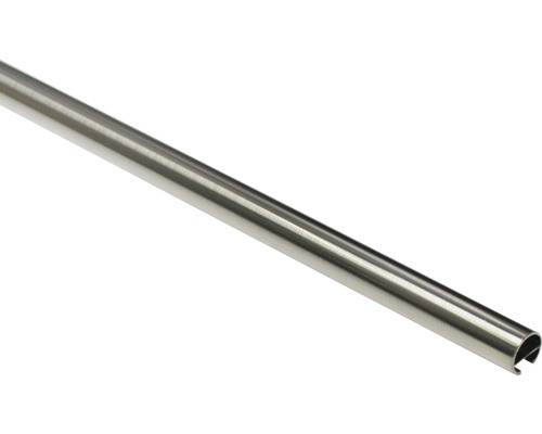 Záclonová tyč s drážkou Memphis 16/200 cm ocel-0