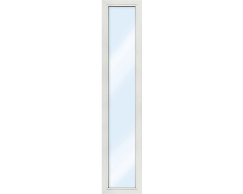 Plastové okno fixní zasklení ESG ARON Basic bílé 400 x 2100 mm (neotevíratelné) Interiérové dveře se skleněnou výplní