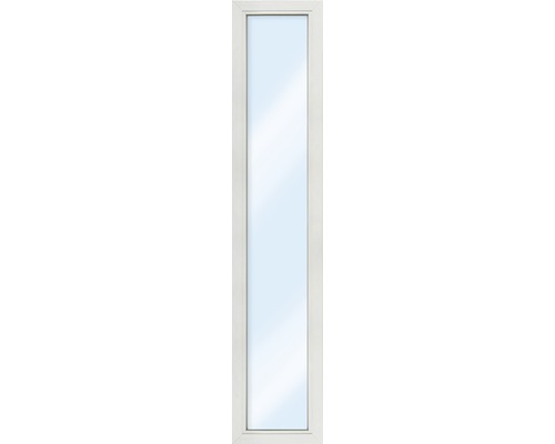 Plastové okno fixní zasklení ESG ARON Basic bílé 500 x 1700 mm (neotevíratelné) Interiérové dveře se skleněnou výplní