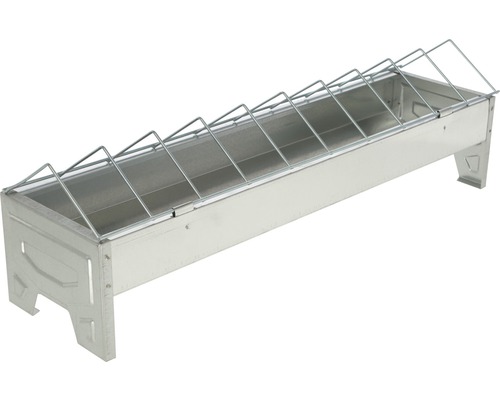 Krmný žlab pro drůbež 50 x 10 x 15 cm pozinkovaný Krmný žlab pro drůbež 50 x 10 x 15 cm pozinkovaný