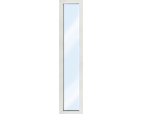 Plastové okno fixní zasklení ESG ARON Basic bílé 600 x 1700 mm (neotevíratelné) Interiérové dveře se skleněnou výplní