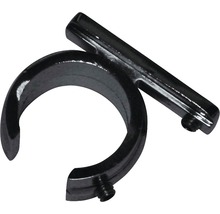 Kovový držák záclonové tyče se šrouby pro upevnění