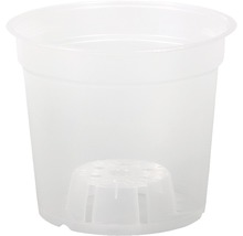 Květináč Acampe Ø 15 cm bílý transparentní