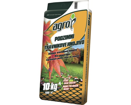 Podzimní trávníkové hnojivo Agro 10 kg