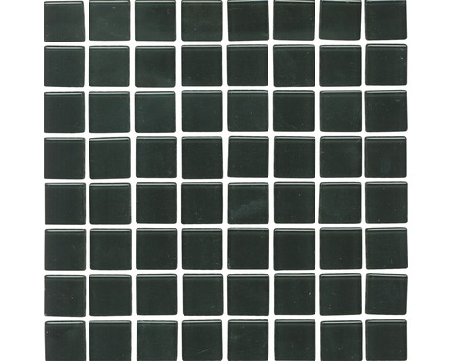 Skleněná mozaika XCM 8050 30,5x32,5 cm černá