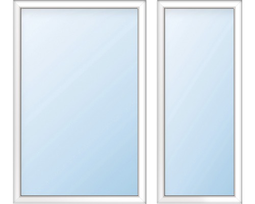 Dvě okna s rámy