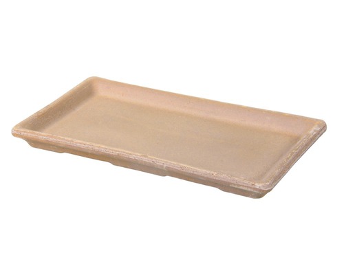 Obdélníková miska na rostliny z obnovitelných surovin