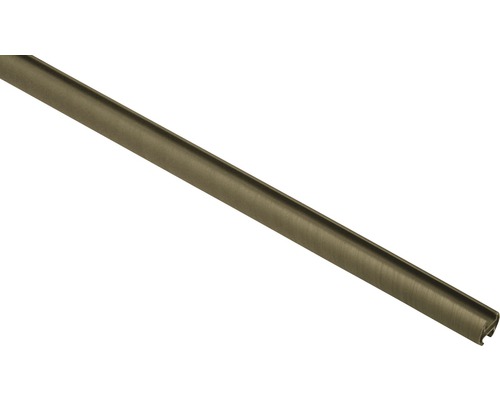 Záclonová tyč s drážkou Kira Ø cappuccino 19 mm 240 cm