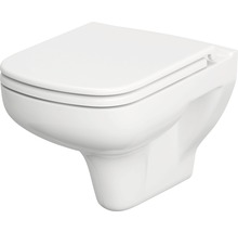 Závěsné WC s hlubokým splachováním a WC sedátkem