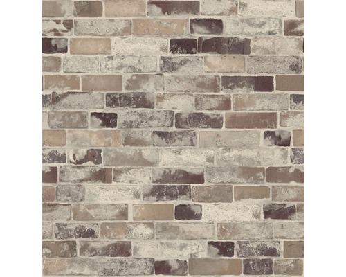 Detail nástěnné tapety s cihlovým vzorem