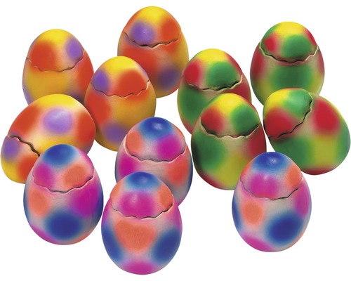 Hračka pro psy latexové vejce 8 cm, různé barvy