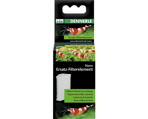 Balení náhradní filtrační vložky Dennerle Nano